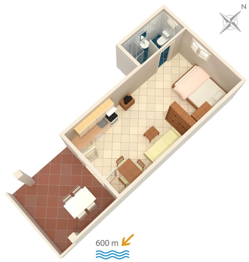 Apartments With A Parking Space Banjol, Rab - 5071 Exteriör bild